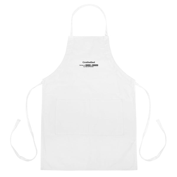 Embroidered Apron