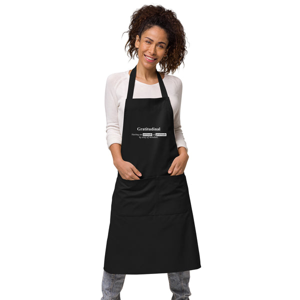 Organic cotton apron